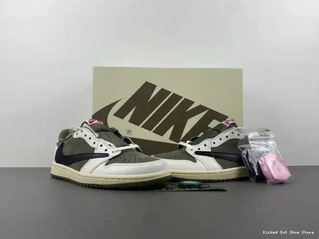 Kick Theory AIR DM7866-200 OLIVE OG JORDAN SCOTT MEDIUM TRAVIS 1 X LOW 0501